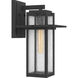 Randall 1 Light 17 inch Mottled Black Outdoor Wall Lantern, Large
