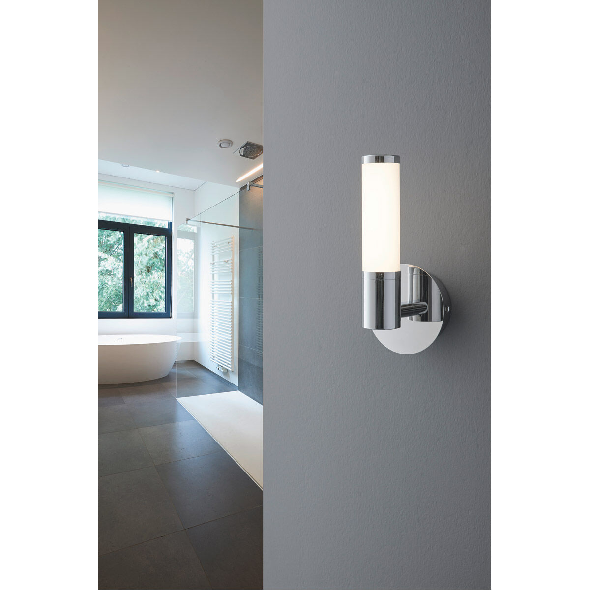 Palmera 1 LED 5.11 inch Chrome Vanity Light Wall Light