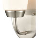 Winslow 1 Light 6 inch Brushed Nickel Vanity Light Wall Light