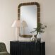 Segment 55.5 X 37.75 inch Dark Bronze and Antique Gold Mirror
