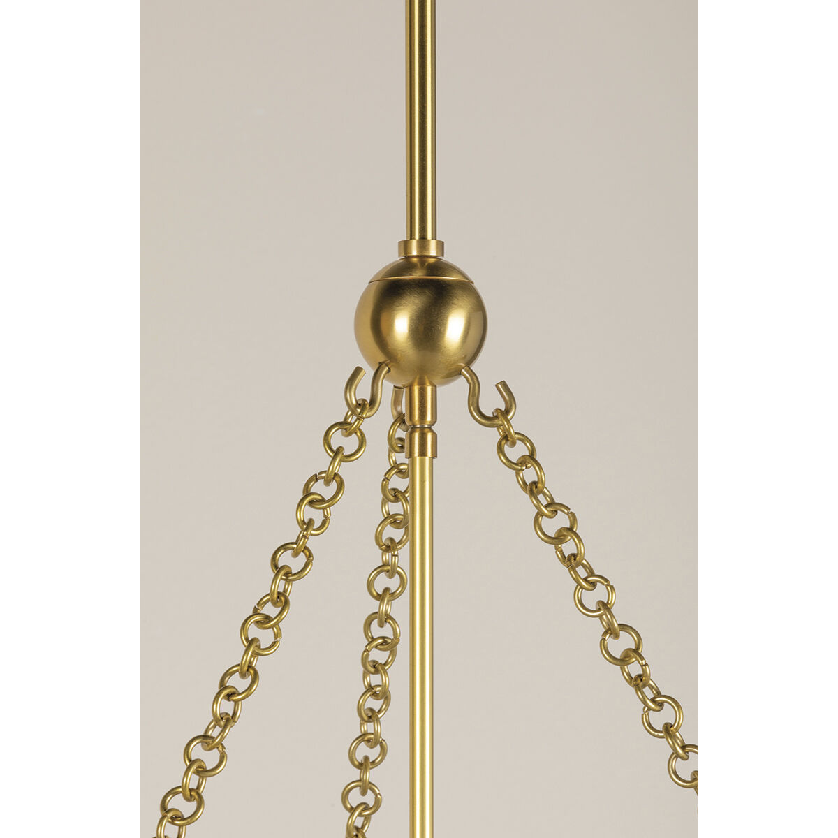 Alana 3 Light 26 inch Aged Brass Pendant Ceiling Light