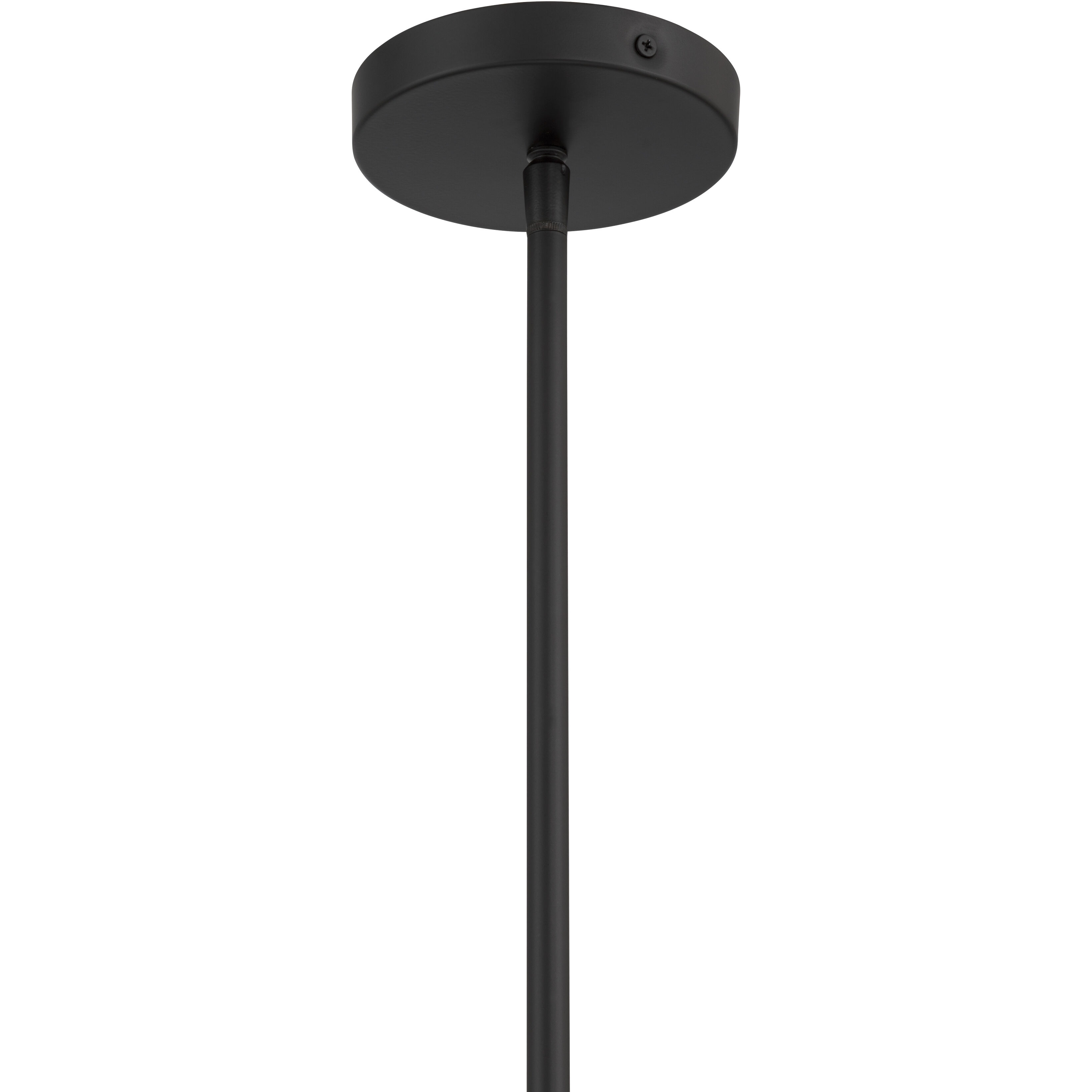 Delgada 10 Light 36 inch Dark Matte Black Chandelier Ceiling Light
