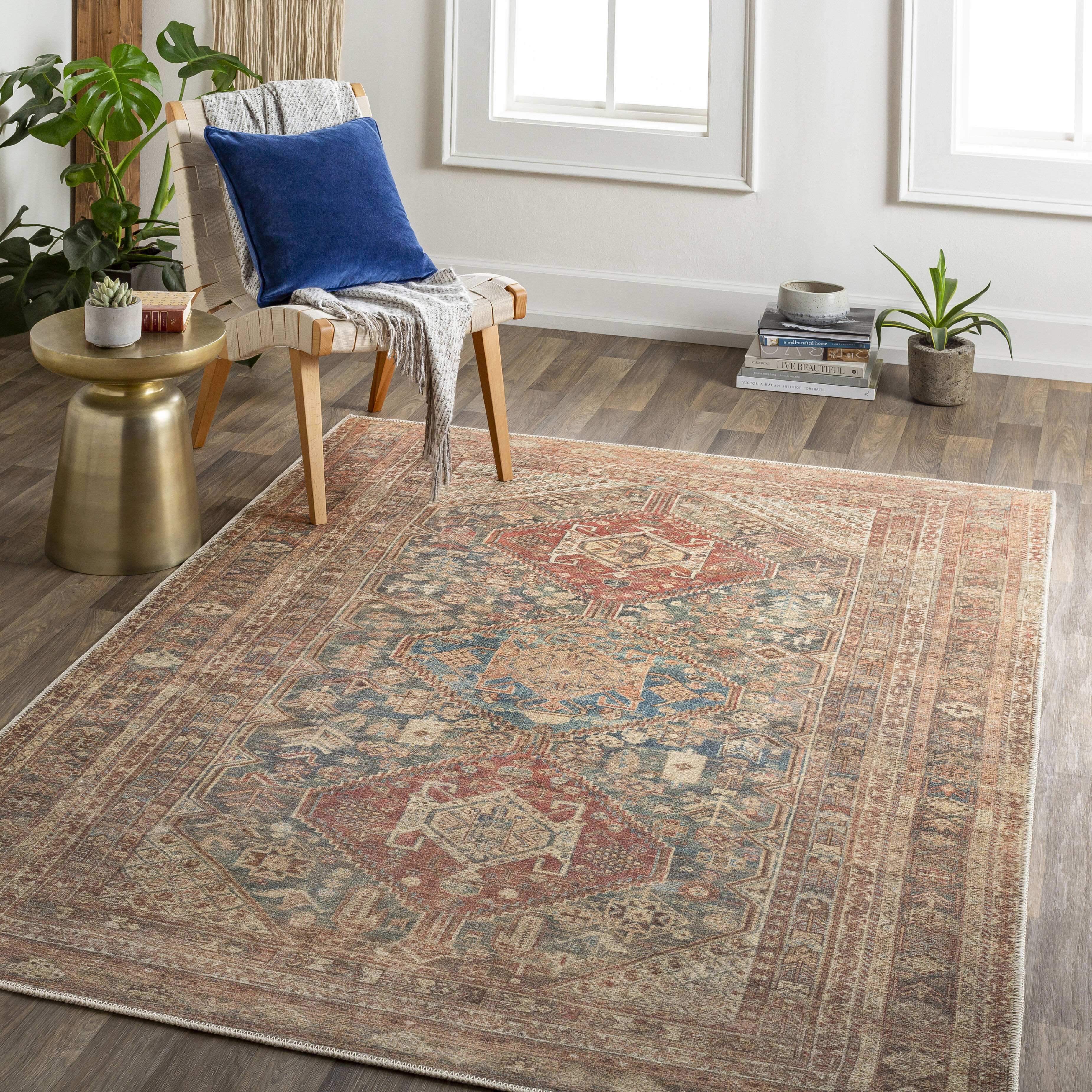 Amelie 35 X 24 inch Camel Rug, Rectangle