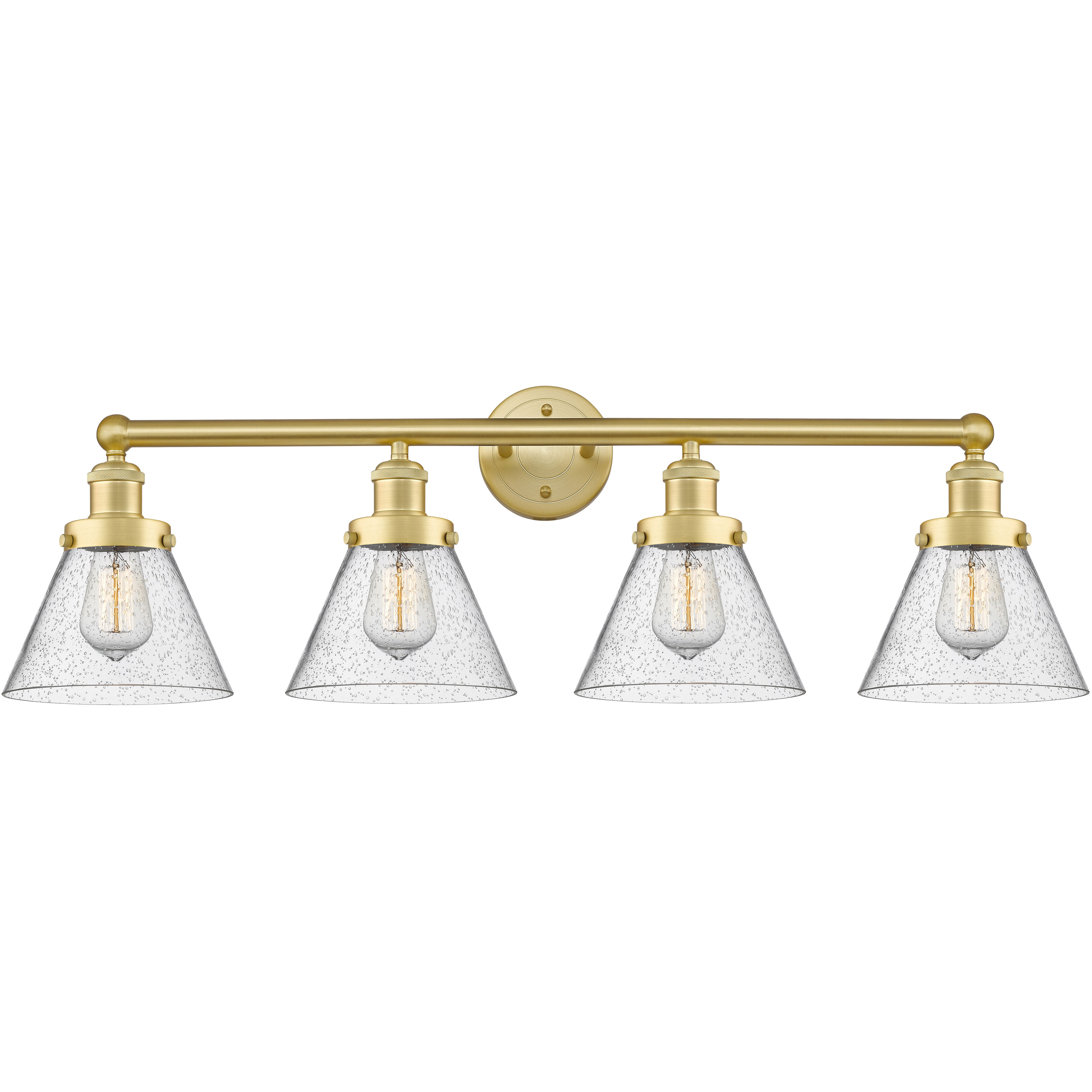 Cone 4 Light 33.50 inch Bathroom Vanity Light