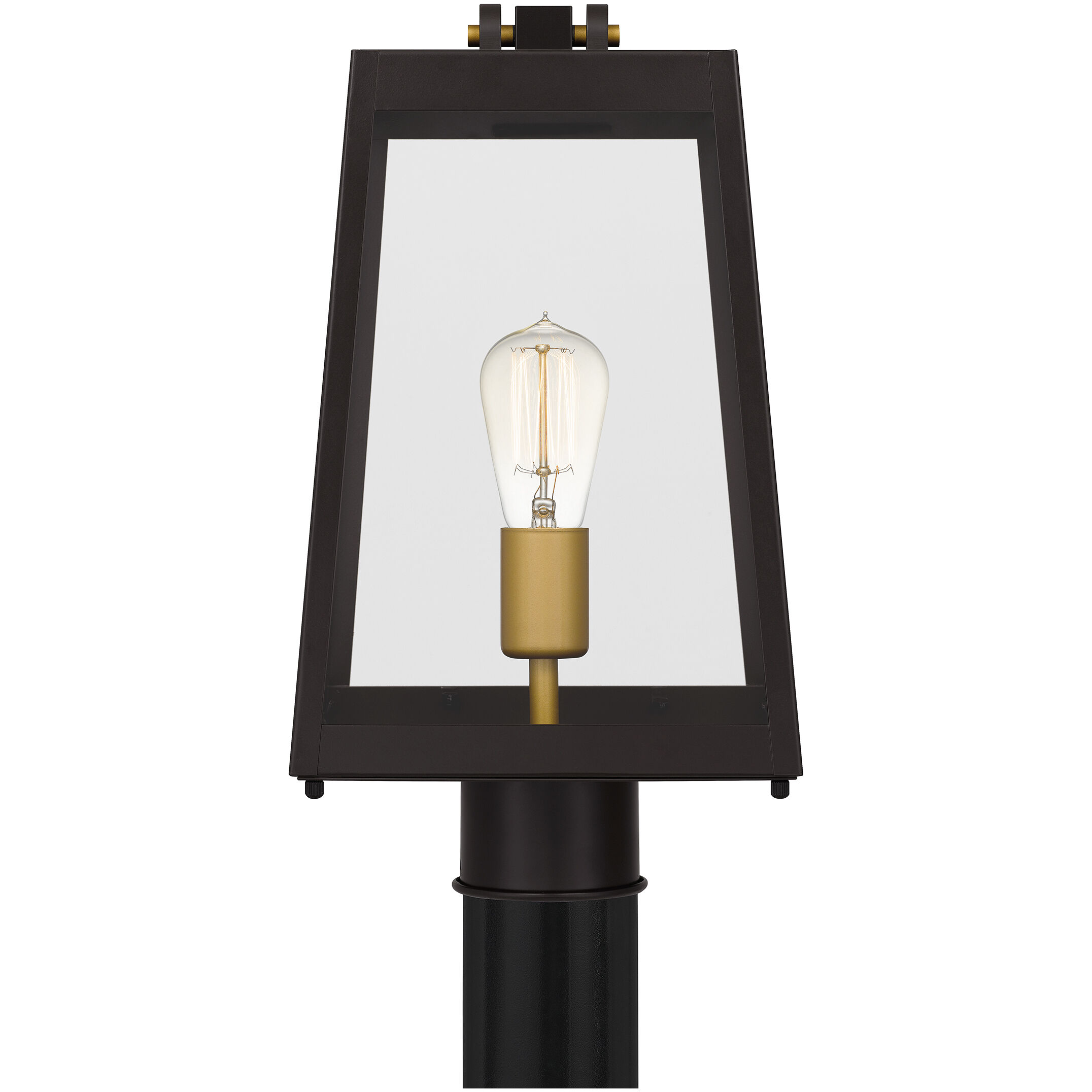 Amberly Grove 1 Light 16 inch Western Bronze Outdoor Post Lantern