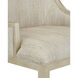 Garson Silver Leaf and Fresh Files Linen Chair
