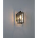 Augusta 1 Light 5 inch Black Wall Sconce Wall Light