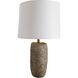 Odessa 26 inch 150 watt Fossil Table Lamp Portable Light