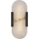 Kelly Wearstler Melange LED 4.25 inch Bronze Elongated Sconce Wall Light