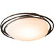 Nova LED 17.6 inch Oil Rubbed Bronze Flush Mount Ceiling Light
