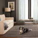 Riya 114 X 79 inch Dark Grey Rug in 6 x 9