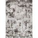 Ayda 114 X 79 inch Black/Grey Rug in 6 x 9