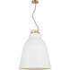 Sean Lavin Forge Line-Voltage Pendant Ceiling Light in Matte White