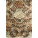 Scarborough 36 X 24 inch Khaki, Dark Green, Tan, Dark Brown, White Rug