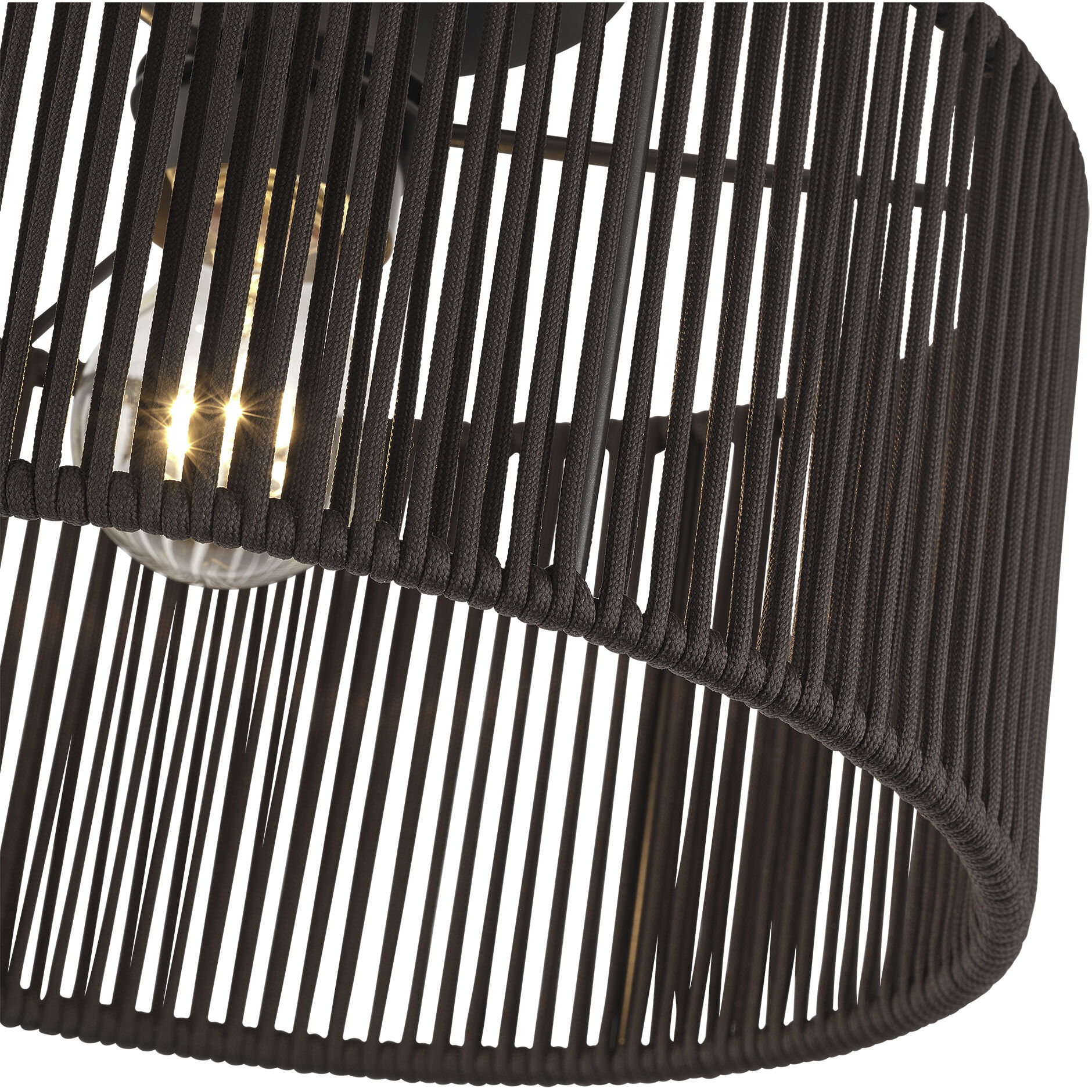 Acordia 1 Light 12 inch English Bronze Semi Flush Mount Ceiling Light, Medium