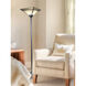 Springdale 72 inch 100.00 watt Silver Torchiere Floor Lamp Portable Light