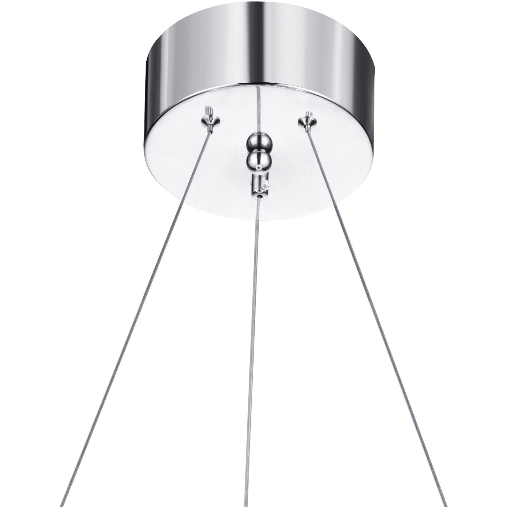 Juno LED 16 inch Chrome Chandelier Ceiling Light