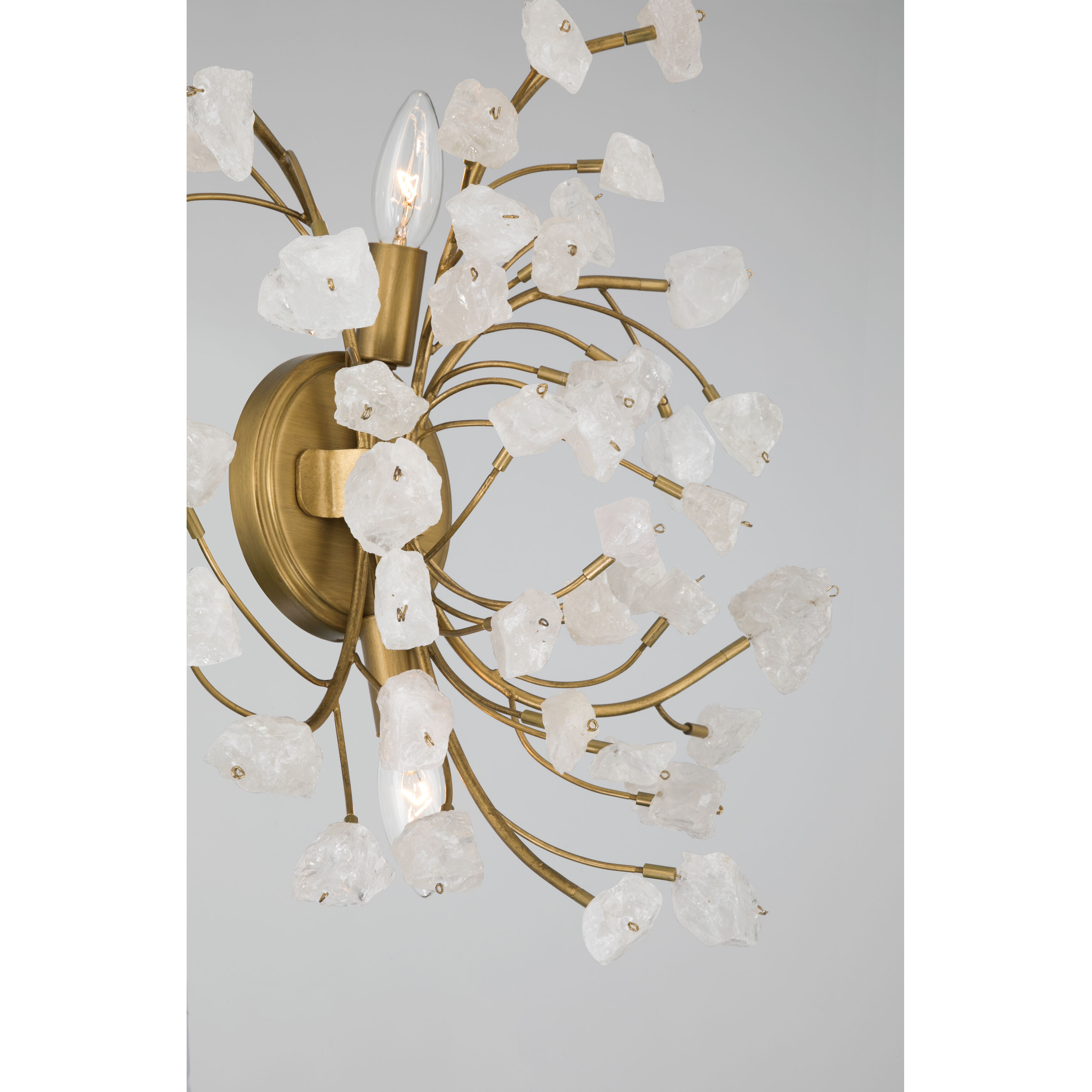 Ramus 2 Light 16.25 inch Painted Legacy Brass Wall Sconce Wall Light
