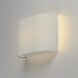 Prime Wall Sconce Wall Light in White Linen