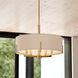 Surrey LED 22 inch Natural Brass Chandelier Ceiling Light