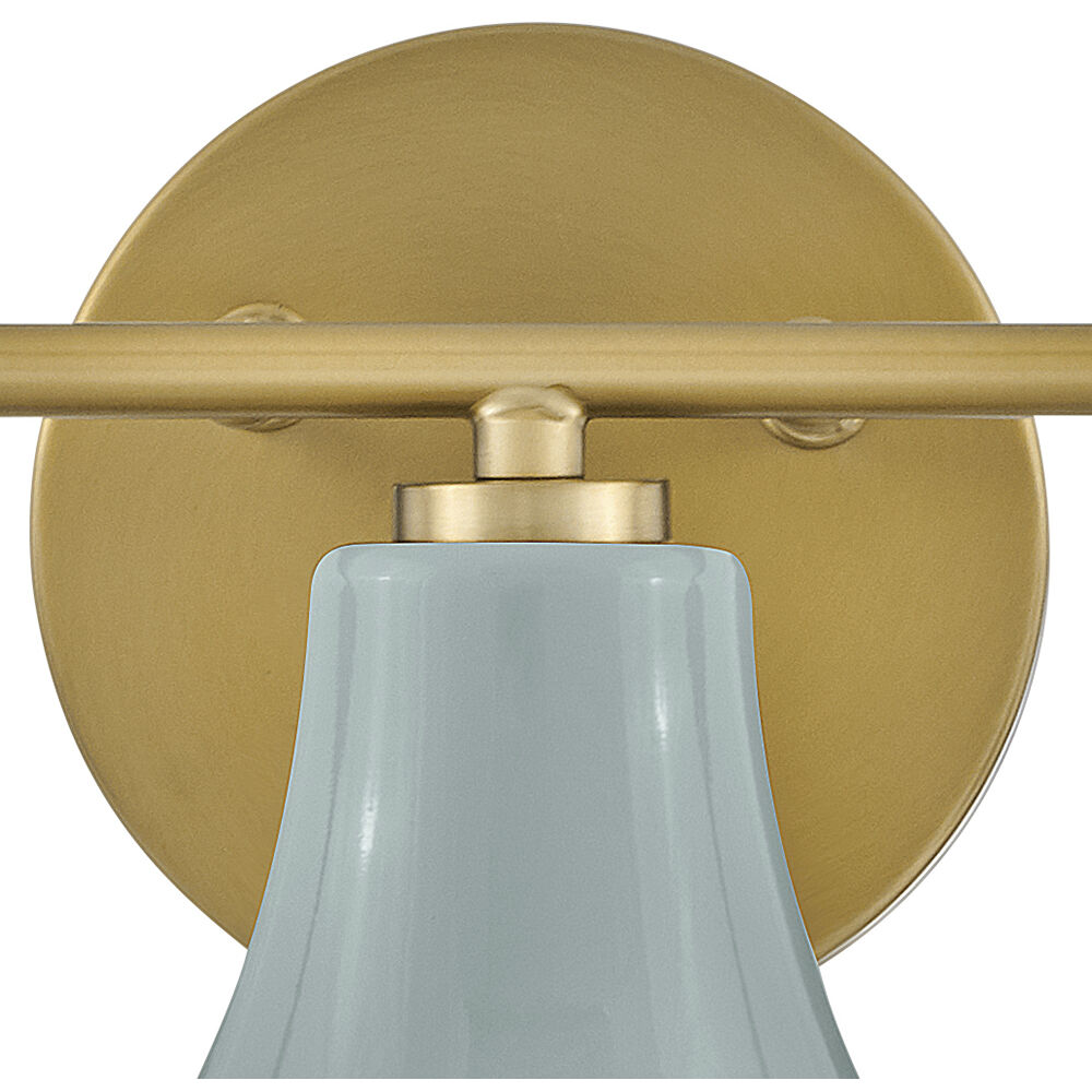 Haddie LED 24 inch Seafoam Bath Light Wall Light