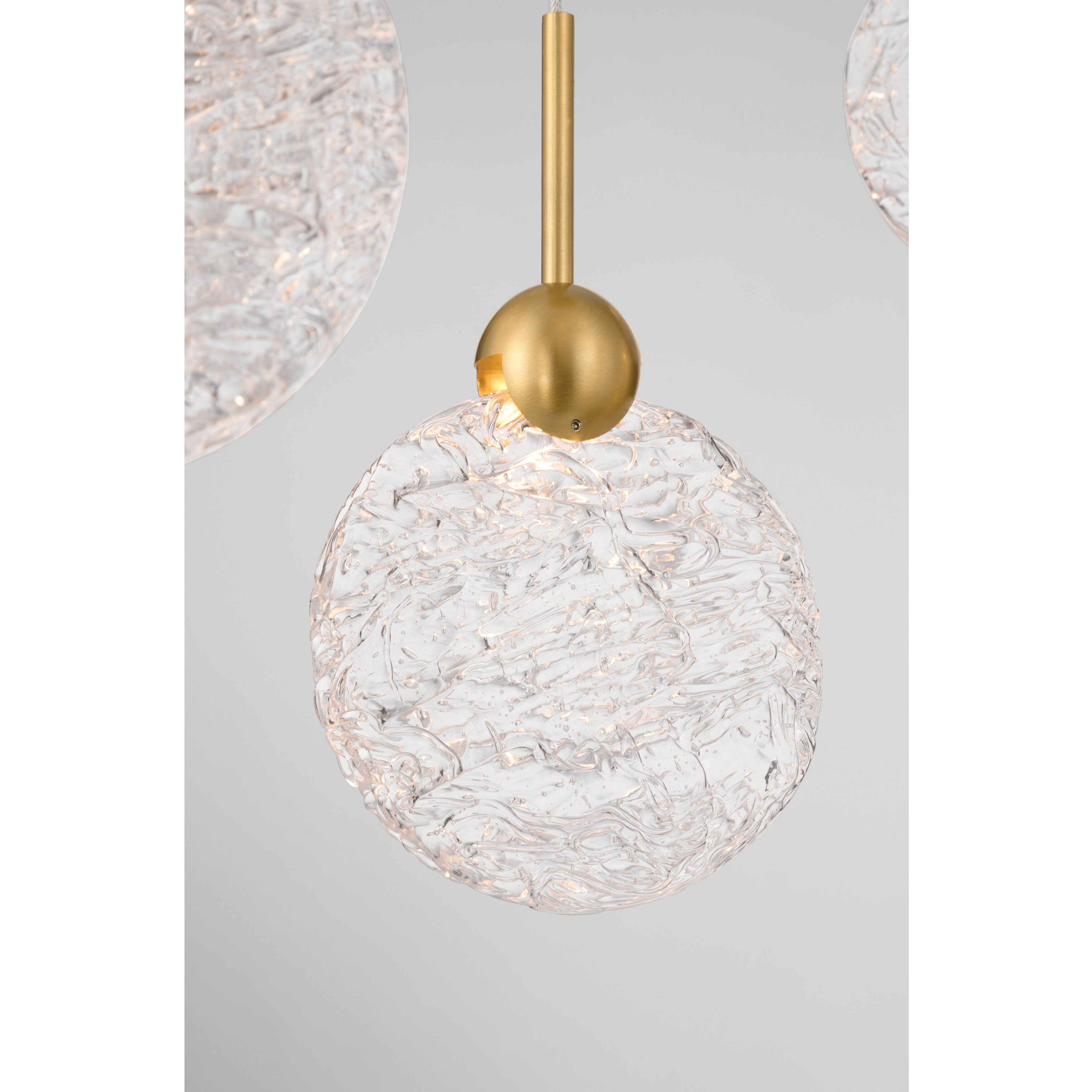 Briselle LED 24 inch Legacy Brass Pendant Ceiling Light