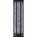Strati Esterno 34 inch Matte Black Fluorocarbon Outdoor Wall Sconce in Matte Black (Fluorocarbon)