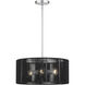 Acordia 3 Light 18 inch Painted Nickel Pendant Chandelier Ceiling Light