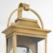 Concord 4 Light 33.75 inch Heritage Brass Outdoor Wall Sconce