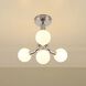 Stockholm LED 16 inch Polished Nickel Convertible Pendant Ceiling Light