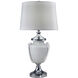 Evelyn 31 inch 7.50 watt Polished Chrome Table Lamp Portable Light