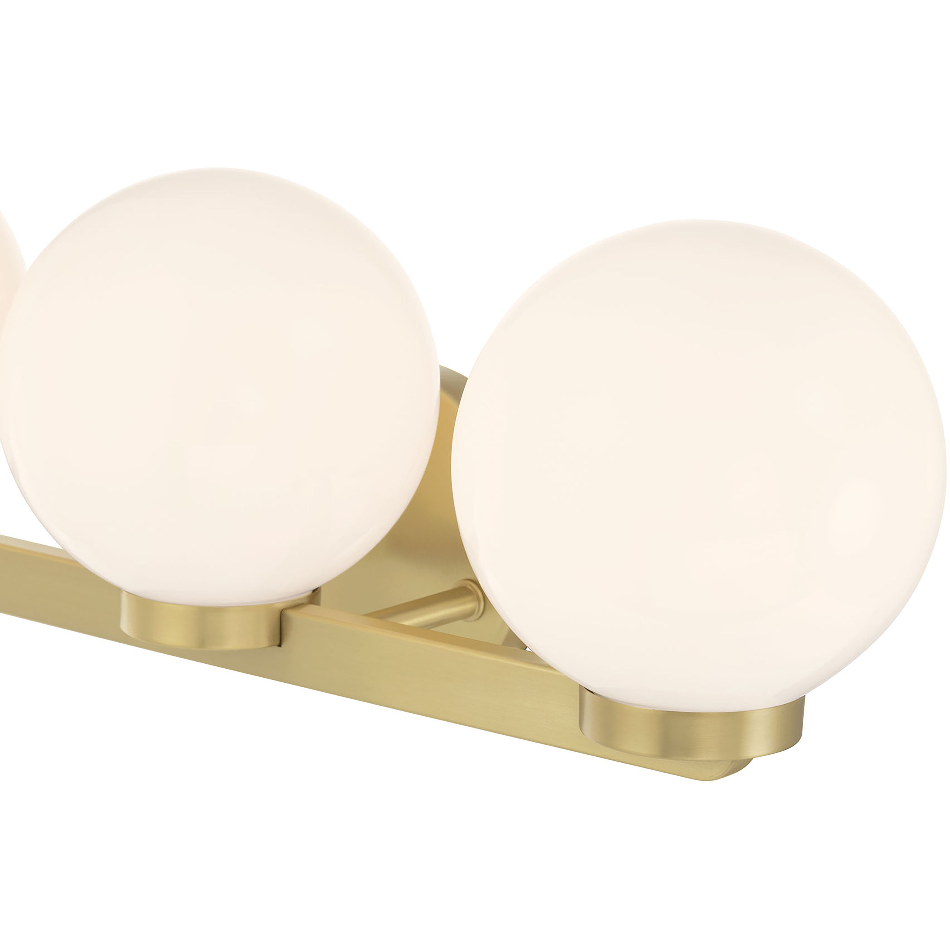 Ardeva 3 Light 22 inch Vintage Brass Bathroom Vanity Light Wall Light