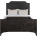 Alexandra Cerused Forest Black Queen Bed
