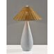 Lorelei 28 inch 100.00 watt White Rough Finished Ceramic Table Lamp Portable Light