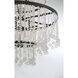 Luna 15 Light 45 inch Matte Black Chandelier Ceiling Light