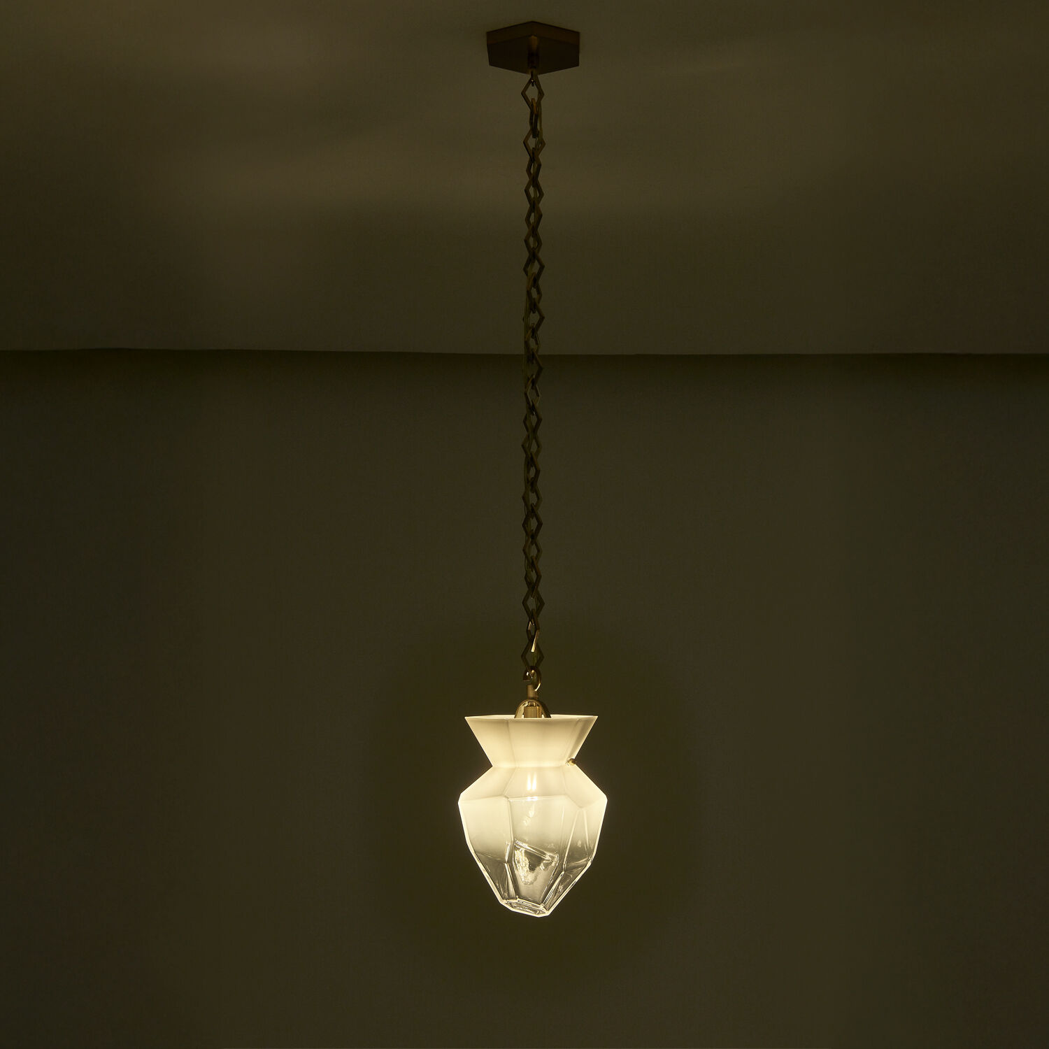 Bolsa 1 Light 8 inch Winter Brass Pendant Ceiling Light
