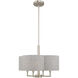 Kalmar 4 Light 18 inch Brushed Nickel Pendant Chandelier Ceiling Light