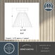 Dalton 1 Light 8 inch Matte Black Flush Mount Ceiling Light