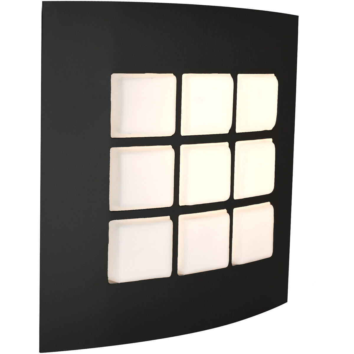 Quad 1 Light Black ADA Wall Sconce Wall Light