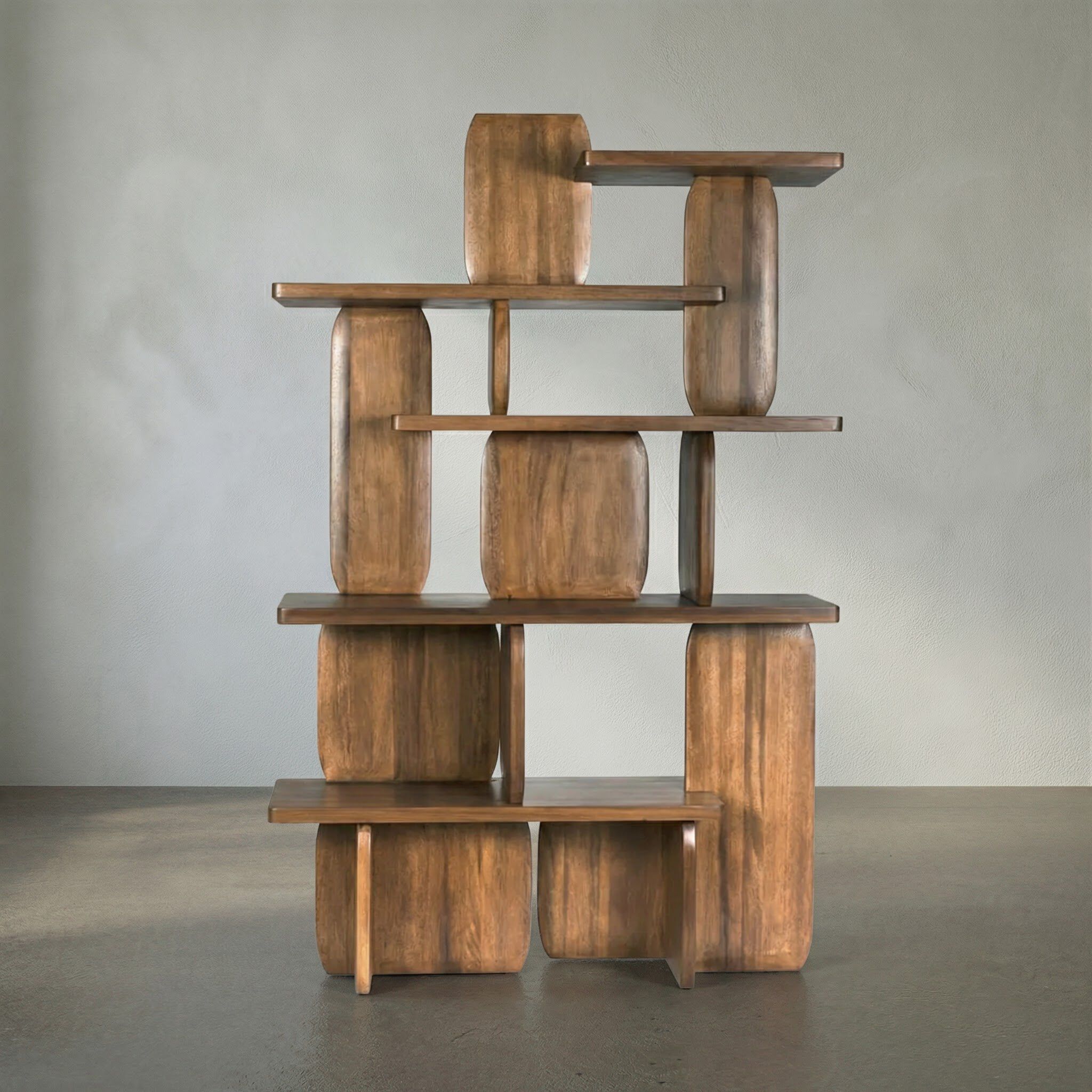 Kilimanjaro Dark Walnut Bookcase