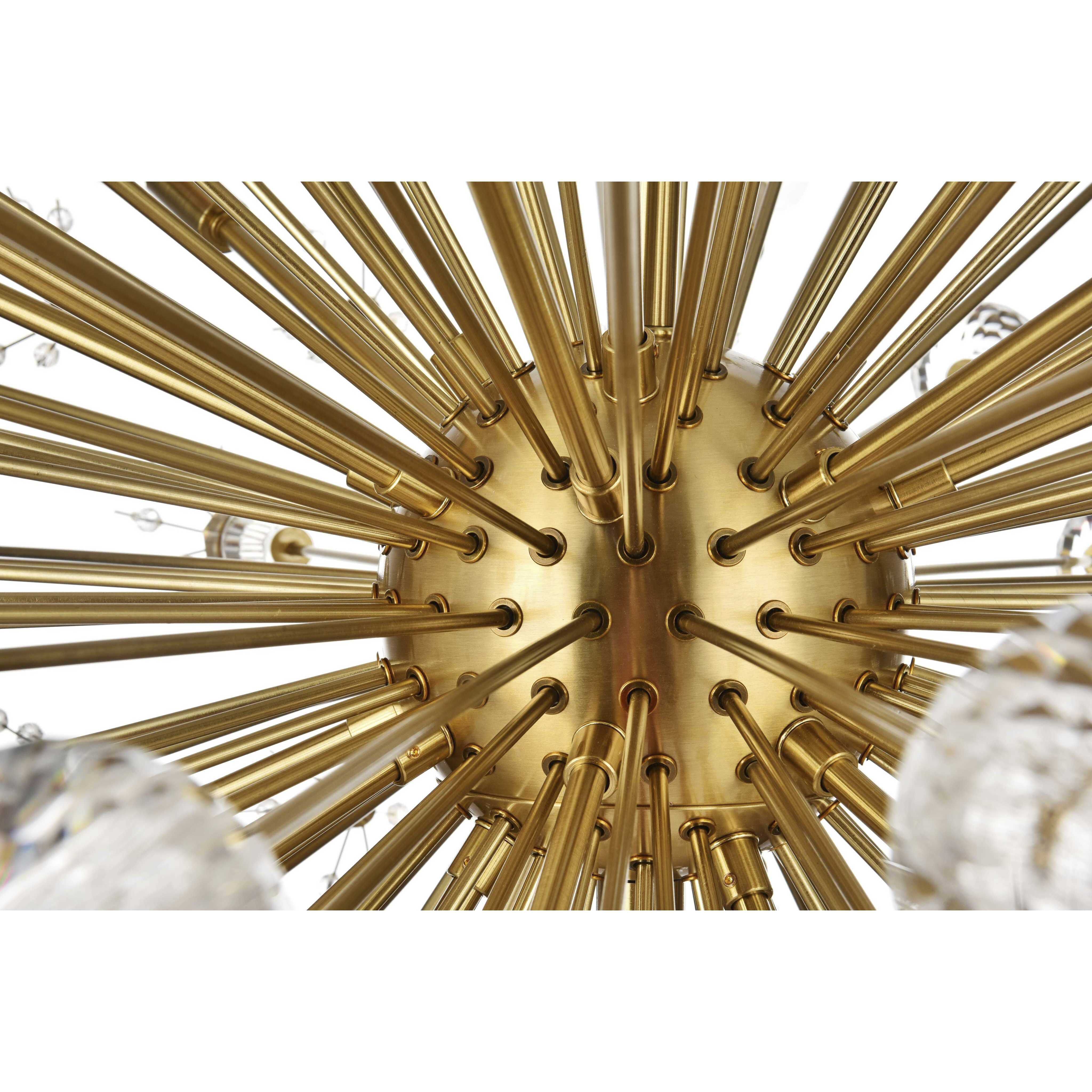 Vera 24 Light 38 inch Gold Pendant Ceiling Light