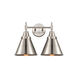 Caden LED 17 inch Polished Nickel Bath Vanity Light Wall Light