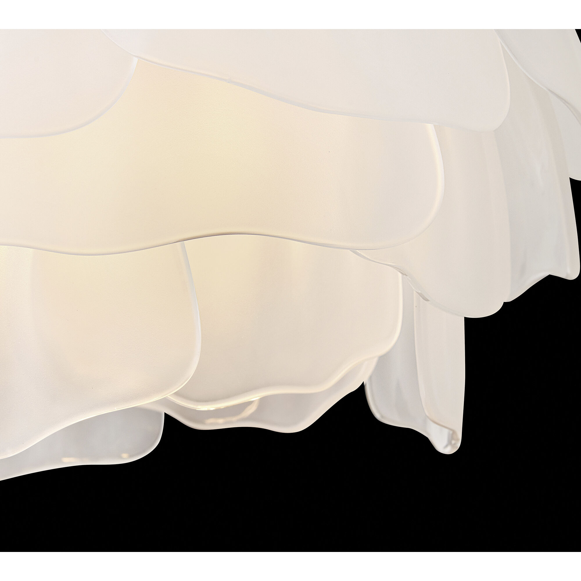 Fantine 7 Light 22 inch Unlacquered Brass Chandelier Ceiling Light in White Frosted