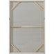 Cameron Grey and White and Burlywood and Wood Grain Wall Art