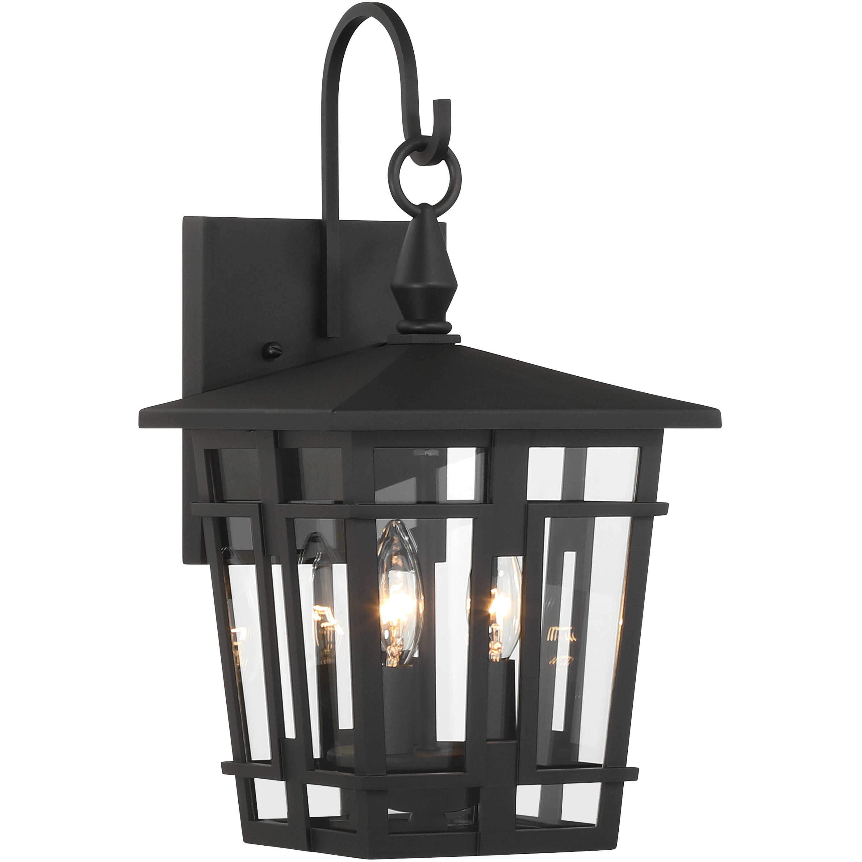 Fieldstone 3 Light 17.75 inch Sand Coal Outdoor Wall Sconce
