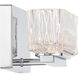 Sparren LED 7.5 inch Chrome Bath Light Wall Light