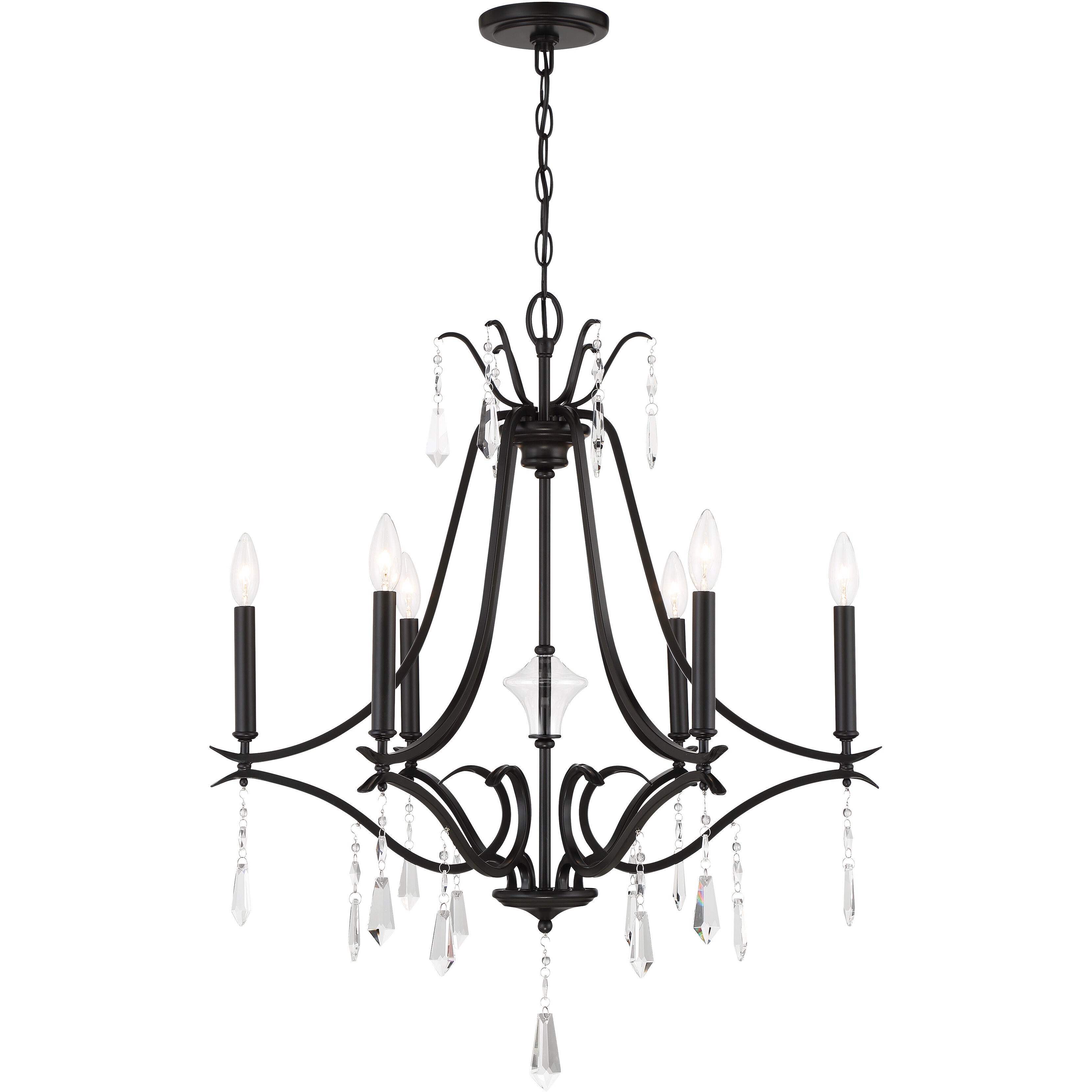 Laurel Estate 6 Light 26.75 inch Chandelier
