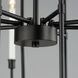 Tux 12 Light 36 inch Black Chandelier Ceiling Light