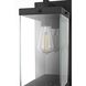 Julien 1 Light 17 inch Black Outdoor Wall Sconce