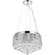 Tully 6 Light 16 inch Chrome Pendant Ceiling Light